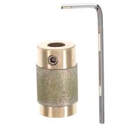 WOONEKY Meule de Verre Teinté Pouce avec Noyau Cuivre Outil Abrasif Diamanté pour Vitrail Durable et Adapté Au Façonnage de Verre Carrelage et Pierre