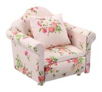 WOONEKY Mini Canapé pour Hamster et Petits Rongeurs Sofa Décoratif Résistant pour Cage Lit Confortable pour Chinchilla et Petits Animaux Accessoire Cosy pour Maison de Rongeur