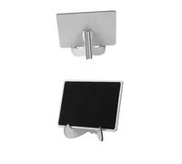 WOONEKY Mini Chevalet Ardoise Bois avec Support Tableau Miniature Stable pour Étiquettes de Table Mariage Décoration Fête Menu ou Message Créatif