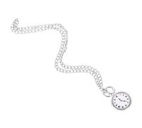 WOONEKY Mini Montre de Poche Décorative Argentée pour Maison de Poupée Accessoire Miniature avec Détails Délicats pour Décoration pour et Amateurs de Petites Maisons