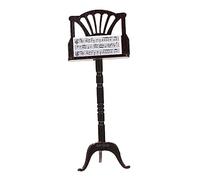 WOONEKY Miniature Musical Stand Toy for Children Small Music Model Creative Musical Decor and Entertainment Accessory