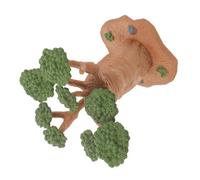WOONEKY Modèle d'arbre Miniature Baobab Artificiel pour Table à Sable, Micro-Paysage Éducatif, Bricolage Créatif, Petite Taille, Décor de Loisir