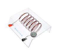 WOONEKY Modèle Expérience Solénoïde Éducatif Plastique et Cuivre Scientifique pour Apprentissage Pratique et Stimulation Curiosité des Garçon Fille