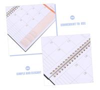 WOONEKY Monthly Planner Agenda Notebook For Study And Work Monthly Calendar Planner With Ample Writing Space For Task Scheduling Goal Tracking And Long-term Academic Planning