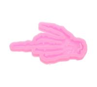 WOONEKY Moule en Silicone pour Pendentifs et Porte-clés Crâne Diy, Résine Époxy, Flexible et Solide, Moule à Bijoux Créatif pour Résine, Boucles D’oreilles et Décoration Artisanale, Usage
