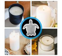 WOONEKY Moule Silicone Flexible Tortue pour DIY Époxy Moule Moulage Décorations Artisanales Compact et Accessoires Création Loisirs Créatifs