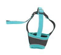 WOONEKY Muselière pour Chiens Réglable Maille Douce Respirante Morsure Aboiement et Mastication pour Petits et Moyens Chiens Confort et Contrôle