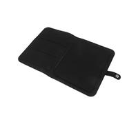 WOONEKY Nail Drill Bit Storage Bag Slots Portable Organizer With Snap Button Compact Large Capacity For Home And Tool Storage