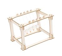 WOONEKY Newton's Cradle Balance Balls Toy DIY Kit Portable Kinetic for Physics Experiment and Classroom Teaching Aid