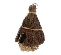 WOONEKY Nichoir à Oiseaux Suspendu Tressée Décoration de Jardin pour Hirondelle Durable