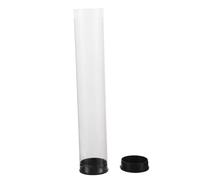 WOONEKY Organisateur Transparent Acrylique pour Pinceaux de Nail Art Support Portable et Antipoussière Capacité Outils Design Élégant pour Maison ou Salon