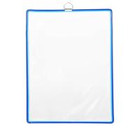 WOONEKY Organiseur Mural A4 Suspendu en Plastique Transparent, Porte-Documents Bureau Grand Format, Pochette Rangement Documents Multifonction pour Maison et Espace de Travail, Trieur