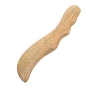 WOONEKY Outil de Massage Bois de Santal pour Gua Planche de Grattage Bois pour Soin Peau Points de Déclenchement Conception Forme de Couteau pour Usage Domestique Confortable et Pratique