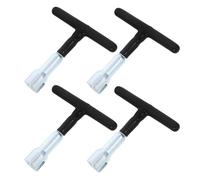 WOONEKY Outil Manuel pour Écrous à Oreilles 4 Pcs Tournevis à Poignée en T pour Serrage et Desserrage de Vis à Œil en Métal, Outil de Fixation pour Crochets D’attelage, Usage Bricolage