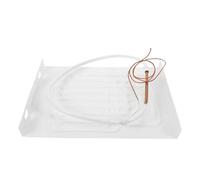 WOONEKY Panneau D’Évaporateur en Aluminium 27X21 CM pour Congélateur Plaque de Refroidissement par Soufflage Accessoire de Rechange pour Armoire Réfrigérée et Congélateur Régulation