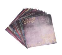 WOONEKY Papier de Scrapbooking à Motifs 30,5x30,5 Cm 12 Feuilles pour Décoration Créative D’albums Photo Diy, Papier Cartonné Décoratif Polyvalent pour Journal, Cartes et Loisirs Créatifs