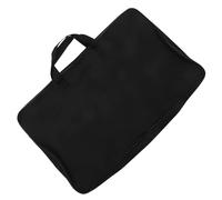 WOONEKY Paquet de Rangement Étanche en Tissu Oxford Noir pour Support de Musique et Pupitre, Protection Renforcée et Portable, pour Musiciens et Répétitions