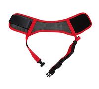 WOONEKY Pas de muselière pour Chiens Couvre-Bouche pour Chien en Nylon Rouge Conception de Sangle réglable pour la sécurité des Animaux de Compagnie
