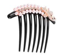 WOONEKY Peigne à Cheveux Avec Perles Fourchettes à Cheveux Décoratives Pour Femmes Accessoires Pour Chignon Élégante