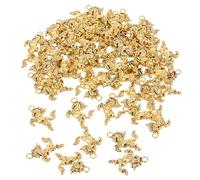 WOONEKY Pendentifs Chevaux Vintage 50 Pcs 24x20 Mm Métal Couleur Bronze Ancien pour Fabrication de Bijoux, Porte-clés et Bracelets à Breloques Décoratifs, Breloques Pendantes