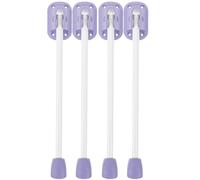 WOONEKY Pieds Pliables en Métal pour Table Bureau 26 CM 4 Pièces Pieds de Meubles Robustes et Réglables Compatibles Tables de Camping et Bureau Portable Accessoires Pratiques pour