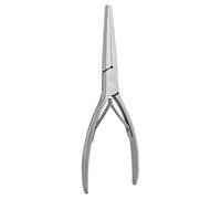 WOONEKY Pince à Ongles en Acier Inoxydable pour Modelage et Extension des Ongles - Pince à Manucure Portable à Pointe Fine pour Nail Art Outil Professionnel de Sculpture et Mise Usage