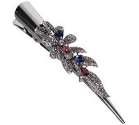 WOONEKY Pince Cheveux Strass Large Barrette Pour Femme Épingle à Cheveux Vintage Accessoire Unique