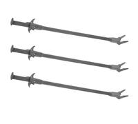 WOONEKY Pince pour Plantes D’Aquarium 3 Pièces 50 CM en Plastique Gris - Accessoire Longue Portée pour Aquarium Eau Douce et Eau de Mer - Outil Multifonction pour Nourrir Poissons