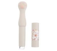 WOONEKY Pinceau à Lèvres Applicateur Réutilisable Facile à Transporter pour Application Forme Griffe de Chat en Silicone avec Capuchon Tête Ronde pour Application pour Maquillage