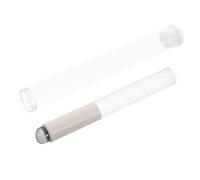 WOONEKY Pinceau Lèvres Silicone Blanc Petit Format Applicateur Précis Portable pour Maquillage Doux Exfoliant et Contour Net des Lèvres