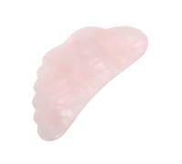 WOONEKY Planche de Grattage Cristal pour Massage Facial Outil Guasha Visage Ergonomique Soulagement Tension et Stress Accessoire Beauté Sûr et Confortable Santé pour Types de Peau