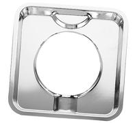 WOONEKY Plaque à Brûleur Électrique Panier De Récupération Droite Non-curling Facile à Nettoyer Accessoire De Cuisine Durable