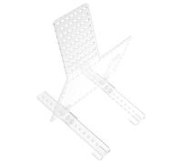 WOONEKY Plateforme de Repos Acrylique pour Tortues de Grosse Taille Grosse Surface Stable Rampe Suspendue pour Aquarium à Eau Profonde et Habitat de Reptiles Aquatiques