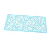 WOONEKY Pochoir pour Pâte Polymère Pochoir Sérigraphie Portable pour Argile Polymère Modèle de Maille pour Création Bijoux DIY Facile à Utiliser et Réutilisable