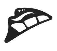 WOONEKY Pochoir Réutilisable pour Maquillage des Yeux Silicone Outil Pratique pour Eyeliner et à Paupières Guide de Maquillage Adapté à Toutes Formes Yeux