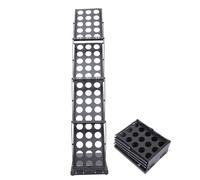 WOONEKY Présentoir à Brochures Pliable Vertical Multi-Niveaux Porte-Documents Portable pour Magazines Catalogues et Prospectus Rack Exposition Compact et Multifonctionnel