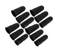 WOONEKY Protège-doigts en Silicone Isolant Thermique, Lot de 10 Pièces, Manchons Antidérapants Réutilisables pour Couture, Bricolage et Protection la Colle Chaude