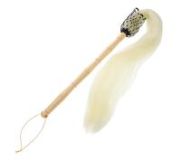WOONEKY Queue Bois pour Arts Martiaux Décoration de Mur Taoïste Accessoire de Cosplay Élément Décoratif avec Détails Réalistes pour de Votre Intérieur