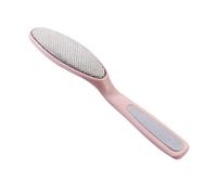 WOONEKY Râpe à Pied En Acier Inoxydable Double Tête Éliminateur De Callosités Exfoliant Pour Pieds Unisexe Usage Domestique Couleur Aléatoire