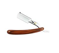 WOONEKY Rasoir Vintage pour Hommes Rasoir Manuel Droit de Barbier Portable et Sûr Coupe Barbe pour Barbiers et Usage Domestique