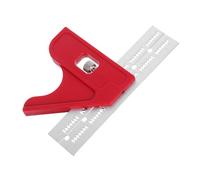 WOONEKY Règle Angle Travail Du Précise Trusquin Menuisier Multifonction Mesureur Angle Portable pour Charpentier
