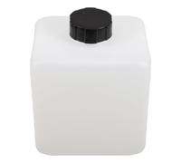 WOONEKY Réservoir de liquide de la machine à fumée, bouteille à effets spéciaux, 2,3 L/77,8 oz, récipient en plastique blanc, grande capacité, pour machine à fumée de scène, Réutilisable