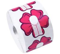 WOONEKY Roll De Formes Extension Ongles Acrylique Guides Ongles Autocollantes Formes Art Fournitures De Manucure Pour Usage Professionnel Et Familial