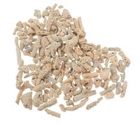 WOONEKY Sachet 1 LB de Corail Concassé 0,5-3 Cm pour Filtre D'aquarium, Média Filtrant Naturel pour Bassins et Aquariums d'eau Douce ou Salée, Décoration Aquarium Solide et Adsorption