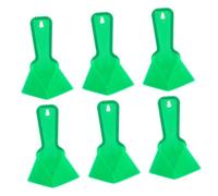 WOONEKY Set de 6 Truelles D'angle en Pvc Portables Poignée Ergonomique pour Finition Intérieure et Extérieure des Cloisons Sèches et Lissage des Murs