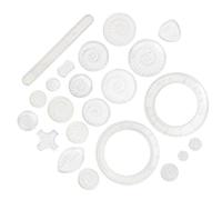 WOONEKY Set de Kit de Dessin avec Règle Multifonction Transparente pour Créatifs Jeu Éducatif pour Motifs Complexes et Cadeau Anniversaire