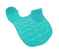 WOONEKY Silicone Hair Dye Collar Professional Barber Cape Extended Hair Cutting Neck Guard For Salon And Home Use