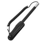 WOONEKY Stylet pour Écran Tactile en Aluminium et Acier Inoxydable Capacitif Rétractable avec Porte-Stylo, Longueur Ajustable Écriture Fluide et Usage Tablette