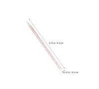 WOONEKY Stylo à Ongles Double Embout 600 Pièces Bâtonnet Cristal Rose Fuchsia Repousse-Cuticules et Stylo à Points pour Nail Art Accessoires Manucure DIY Kit Précis pour Pédicure et