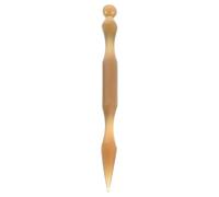 WOONEKY Stylo de Massage en Corne D'ox pour Réflexologie Auriculaire et Massage des Méridiens, Outil Multifonction Portable Destiné aux Thérapies de Points de Pression